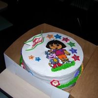 Dora And Boots This was my first FBCT with fondant accents. The first one I didn't like the way the Boots came out, so I did it again. The 2nd one,...