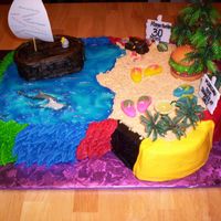 Buffet Paradise 2 A different view of the same cake