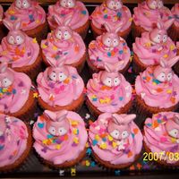 Easter Cupcakes - The Bunny Version 
