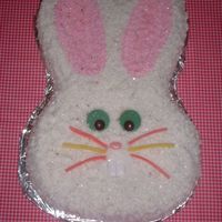 Easter Bunny Easter Bunny cake I made for out Battalion Easter Party.