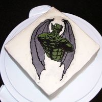 Crypt Cake I made this for my friend who just started at the DoD Critical Reagents Program (CRP). The logo is the gargoyle, which I used for my first...