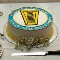 Ses Ceremony Cake This cake was for two friends who were promoted into the US Army Senior Executive Service...the highest rank of civilian service in the...