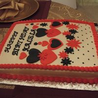 My_Cakes_008_3.jpg mother wanted birthday cake to match her daughter's blouse she was wearingon her birthday. she was amazed at how perfect I matched it...