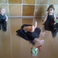 Wedding Party Figures My first attempt at creating figures using aine2's wonderful tutorial. This picture is of the unfinished version as I was not able to...