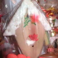 Christmas Cookie Basket Baskets of cookies and candy I made for my kids' teachers. NF sugar cookies and NF sugar cookies w/ eggnog & chocolate with...