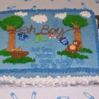 Clothesline Baby Shower Here is my take on that great clothesline cake. I finally had the opportunity to make this one for a friend at our church baby shower. I...