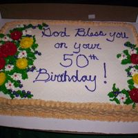 50Th Birthday Cake 