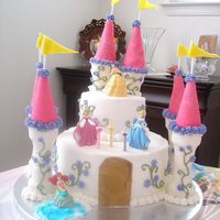 Princess Cake This cake was made this past weekend by me for my daughter 3rd birthday party. Some of the ideas I got from other princess cakes. It is...