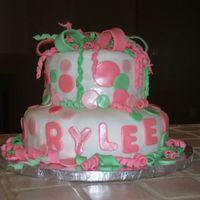 1St Birthday Cake My niece's 1st birthday cake!