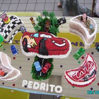 Cars Cakes This is a favorite movie of my son & me.