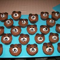 Bear Cupcakes 