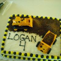 Dump Truck Dirt is crushed chocolate graham crackers