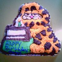 Garfield i made this cake for my father-in-laws 60th.. he loved it
