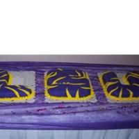 Lsu Grooms Cake Marble cake for an LSU fans grooms cake.