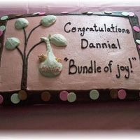 Olivia Cake For Olivia The design of this baby shower cake is taken from the theme of the baby's room. It's a design from Target. My daughter chose the...