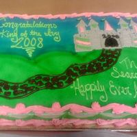 King Of The Ivy Not necessarily a birthday cake...but it has a castle on it so i put it under children's cakes just in case someone needed an idea for...