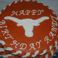 Texas Longhorn all buttercream