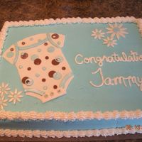 Baby Boy Thanks to ladyonzlake for the inspiration for this cake.