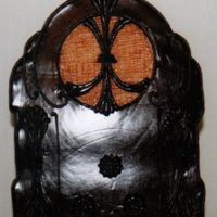 Chocolate Bakelite Radio This is a radio in a 1930's style, made of chocolate to look like bakelite, which is one of the first plastics ever produced.