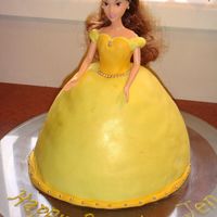 Disney Princess Belle Cake Disney Princess Belle Cake