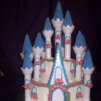 Castle Cake This was done with the Wilton kit...I am very happy with how it turned out...