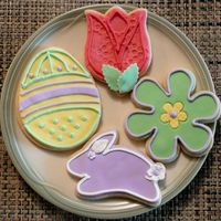 Easter Cookies I "came out of retirement" because someone my partner works with asked if I was making cookies this year. I said "sure, why...