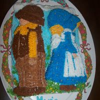 Holly And Robby Hobbie My daughter insisted I have a Holly Hobbie Birthday as she was my favorite as a little girl. How could I resist. These are Wilton pans from...