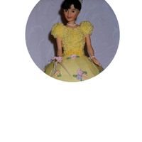 Wilton Doll Pick With An Up-Do 