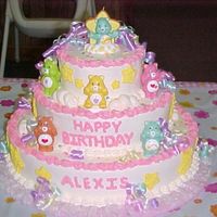 Care Bear Cake I did this cake for my Grand-daughters First Birthday. Thanks for all the ideas I got from here.