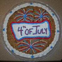 4Th Of July Cookie 