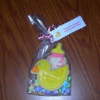 Baby Shower Favor Of Cookies 