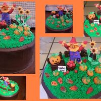 Pumpkin Patch Made this for my husband's grandmother's bday