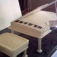Piano Made this for a friend whose father was a musician.