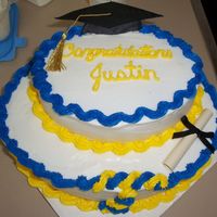 Justins Grad Cake 