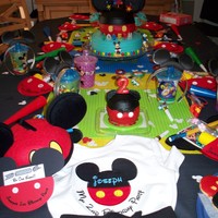 Jt's 2Nd Bday - Mickey Theme everything from the invites, to his cake & smash cake, to his shirt and down to the goodie bags were mickey themed. we even got him a...