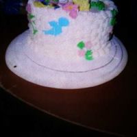 Bird Cake This cake was my finished product for cake decorating class number 2. The cake is vanilla with buttercream icing. The decoration is...