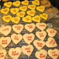 Conversation Hearts Lemon NFSC with Lemon Glaze