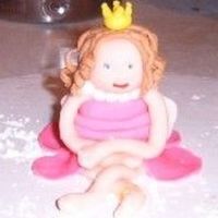Fairy This is the fairy that I used as a topper for the lavender fairy birthday cake.