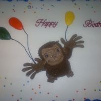 Curious George Cake 