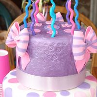 Polka Dots Close Up.