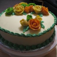 Mountain Dew Cake Mt. Dew diet soda cake with Mt. Dew-flavored bc. Fruity Tootsie Roll roses.