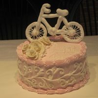 Bike Cake bike made of royal icing