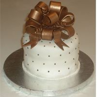 Birthday Cake I made this little cake ( only a double layer 6") for the granparents of the Bat Mitzvah girl. The customer asked me to make an extra...