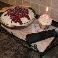 Big Ole Bowl Of Pasta! my first spaghetti cake, and i had a blast making it!! my brothers favorite food is pasta, so this was a very fitting surprise for him....