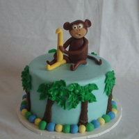 Monkey Portrait Smash This was done for a Smash cake Portrait Session. Can't wait to see the pictures of the child demolishing this cake! Doing the larger...