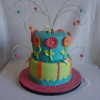 Funky Wedding wedding was on a boat. love the colors and just how fun!