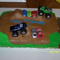 Monster Truck This was for my son's 3rd birthday, he loved it. It's made with all bc. This was a fun cake to decorate.
