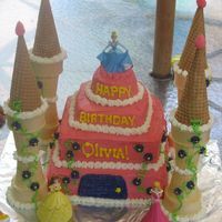 Princess Castle I made this for my lil girl's 5th birthday. She loved it! I got inspiration from the site and a whimsical baking book I have. Took me...