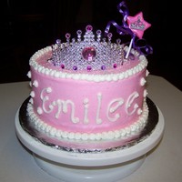 Princess Cake This was a last minute (night before) request from a friend. So this is the best I could do on short notice. Chocolate WASC with BC.