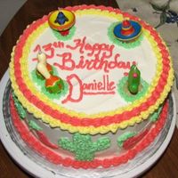 13Th Birthday Fiesta!! I had so much fun making this cake. It was for my best friend's daughter's 13th birthday! She had a Mexican Fiesta theme. It'...
